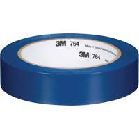 Ruban en vinyle pour travaux g&eacute;n&eacute;raux 764, 25,4 mm (1") la x 32,9 m (108') lo, 5 mils, Bleu NTL Industrial