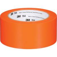 Ruban en vinyle pour travaux g&eacute;n&eacute;raux 764, 50,8 mm (2") la x 32,9 m (108') lo, 5 mils, Orange NTL Industrial