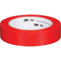 Ruban en vinyle pour travaux g&eacute;n&eacute;raux 764, 25,4 mm (1") la x 32,9 m (108') lo, 5 mils, Rouge NTL Industrial