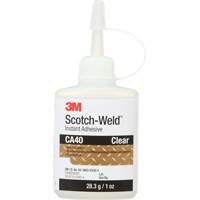 Instant Adhesive, 1 oz., Bottle, Yellow NTL Industrial
