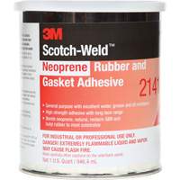 High-Performance Rubber & Gasket Adhesive, Can, Yellow AMB663 | NTL Industrial