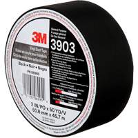 Rubans adh&eacute;sifs en vinyle 3903, 48 mm (2") la x 45 m (148') lo, 6,5 mils, Noir NTL Industrial