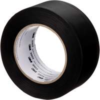 Rubans adh&eacute;sifs en vinyle 3903, 48 mm (2") la x 45 m (148') lo, 6,5 mils, Noir NTL Industrial