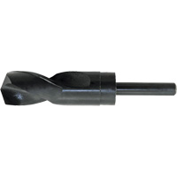 Foret de type Prentice en acier fini oxyde noir Jet-Kut, 1-1/16", Acier rapide, Pointe de 135° NTL Industrial