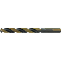 Foret de type Prentice M2 de premi&egrave;re qualit&eacute; noir et dor&eacute; Jet-Kut, 9/16", Acier rapide, Pointe de 135° NTL Industrial