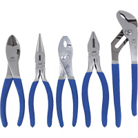 JPS-5M Mechanic's Pliers Set, 5 Pieces NTL Industrial