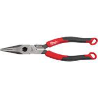 Long Nose Comfort Grip Pliers, 8" L NTL Industrial