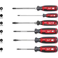 Cushion Grip Screwdriver Set, 6 Pcs. NTL Industrial