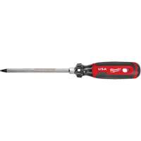 Square Screwdriver, #3 Tip, Round, 279 mm L, Cushion Grip Handle NTL Industrial