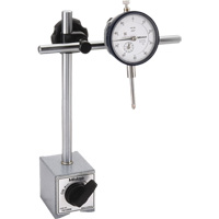 0.001" x 1" Dial Indicator and Magnetic Base Set AUW343 | NTL Industrial