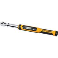 Torque Wrench, Electronic, 3/8" Square Drive, 10 - 100 ft-lbs. NTL Industrial