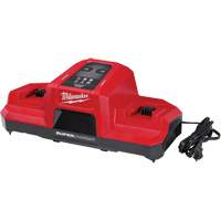 Super chargeur &agrave; double baie simultan&eacute;e M18, 18 V, Lithium-ion NTL Industrial