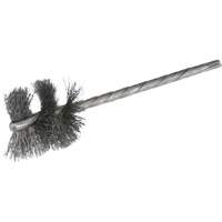 Ensemble de brosses internes &agrave; fils m&eacute;talliques ondul&eacute;s HeliTuf, 3/8" dia. x 1" l, 3-1/2" longueur hors tout NTL Industrial