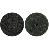 Disques non tiss&eacute;s &agrave; changement rapide, 2" dia., Grain Extra grossier, Oxyde d'aluminium NTL Industrial
