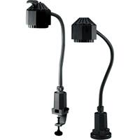 Sunnex Task Lights - 50 Watt Moisture Resistant Halogen Task Lights, 50 W, Halogen, 27" Neck, Black BW227 | NTL Industrial