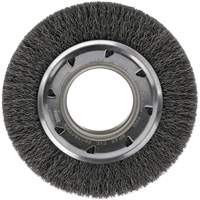 MEULE CIRC,FIL CREPE,4-1/4",.0118X5/8"X2", 4-1/4" dia., Fils 0.012, Arbre 2" NTL Industrial