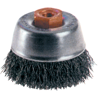 Crimped Wire Cup Brushes - High Speed Small Grinder NTL Industrial