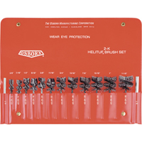 Ensemble de brosses internes &agrave; fils m&eacute;talliques ondul&eacute;s HeliTuf NTL Industrial