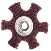 Abrasotex Surface Preparation Star, 3" Dia., Medium Grit, Aluminum Oxide NTL Industrial