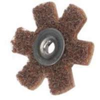 Abrasotex Surface Preparation Star, 1-1/2" Dia., Coarse Grit, Aluminum Oxide NTL Industrial