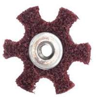 Abrasotex Surface Preparation Star, 2" Dia., Medium Grit, Aluminum Oxide NTL Industrial