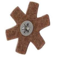 Abrasotex Surface Preparation Star, 3" Dia., Coarse Grit, Aluminum Oxide NTL Industrial