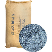 Sandblast Media Abrasives - Glass Beads, 40-70 Grit, Glass Bead, 50 lbs. TG398 | NTL Industrial