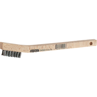 Small Cleaning Scratch Brushes, Stainless Steel, 3 x 7 Wire Rows, 7-3/4" Long NTL Industrial