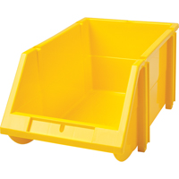 Stack & Hang Bin, 5-7/8" W x 4-11/16" H x 9-13/16" D, Yellow NTL Industrial