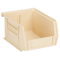 Ultra Stack & Hang Bin, 4-1/8" W x 3" H x 5-3/8" D, Ivory NTL Industrial