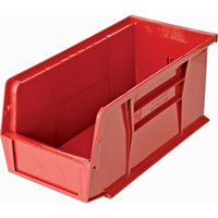 Bacs ultra empilable & suspendable, 5-1/2" la, 5" h x 10-7/8" p, Rouge NTL Industrial