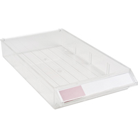 Tiroir de rechange pour armoires de pi&egrave;ces KPC-300, Plastique, 5-3/8" la x 9-13/16" p, 1-3/5" h, Transparent NTL Industrial