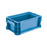 StakPak Plus 4845 System Containers, 7.4" W x 12" D x 5" H, Royal Blue NTL Industrial