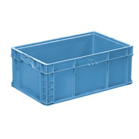 StakPak Plus 4845 System Containers, 15" W x 24" D x 9.5" H, Royal Blue NTL Industrial
