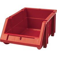Stack & Hang Bin, 4-13/16" W x 3-3/16" H x 7-1/8" D, Red NTL Industrial