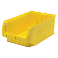 Contenants g&eacute;ants empilables, 12,375" la x 19,75" p x 7,875" h, Jaune NTL Industrial
