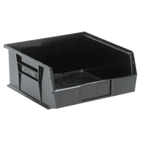 Ultra Stack & Hang Bin, 11" W x 5" H x 10-7/8" D, Black NTL Industrial