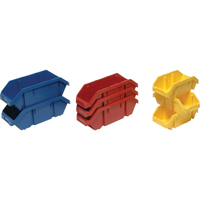 Boîtes &agrave; ramassage rapide "Quick Pick", 5" x 6,625" x 9,5", Rouge NTL Industrial