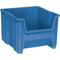 Giant Stacking Containers, 16.5" W x 17.5" D x 12.5" H, Blue CD579 | NTL Industrial