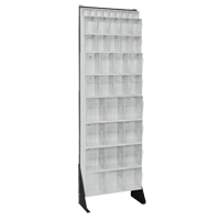 Support pour bacs basculants, 23-5/8" la x 8" p x 75" h, 36 tiroirs NTL Industrial