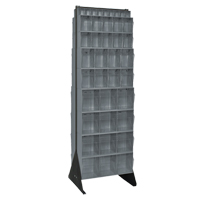 Tip-Out Bins Stand, 23-5/8" W x 16" D x 75" H, 72 Drawers CE968 | NTL Industrial