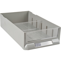 Tiroir de rechange pour armoires de pi&egrave;ces KPC-100, Plastique, 6-3/8" la x 11-3/10" p, 2-11/16" h, Gris NTL Industrial