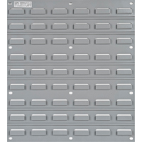 Metal Louvered Panel Bin Support Rack, 16 Bins, 18" W x 1/8" D x 19" H CF411 | NTL Industrial