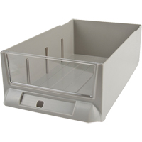 Replacement Drawer for KPC-200 Parts Cabinets, Plastic, 5-3/8" W x 9-13/16" D x 3-3/10" H, Grey CF481 | NTL Industrial