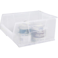 Hulk Containers, 18-1/4" W x 12" H x 23-7/8" D, Clear NTL Industrial