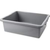 Contenant utilitaire sans compartiments, 7" ha x 21,5" p x 17" lo, Poly&eacute;thyl&egrave;ne, Gris NTL Industrial
