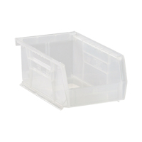 Ultra Stack & Hang Bin, 4-1/8" W x 3" H x 7-3/8" D, Clear NTL Industrial