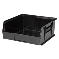 Stack & Hang Bin, 11" W x 5" H x 10-7/8" D, Black NTL Industrial