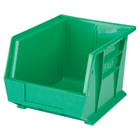 Stack & Hang Bin, 8-1/4" W x 7" H x 10-3/4" D, Green NTL Industrial