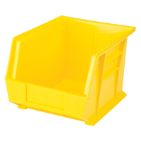Stack & Hang Bin, 8-1/4" W x 7" H x 10-3/4" D, Yellow NTL Industrial